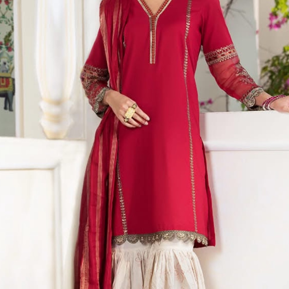 Maria B Designer Pakistani Gharara Luxary Pret